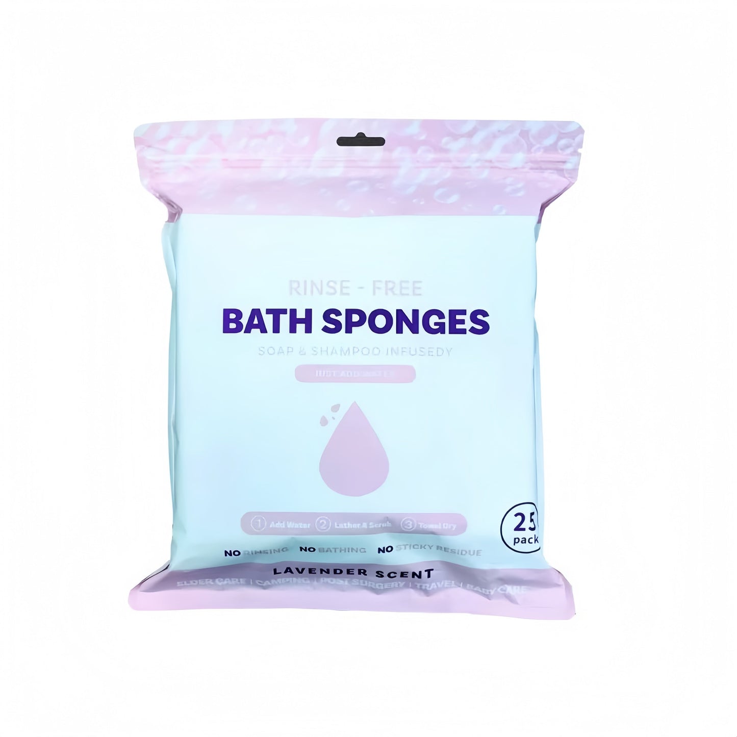 🧼🫧Loftpromo® Rinse-Free Bathing Wipes — Perfect for Elderly Care, Post-Surgery Recovery, Camping, Gym & Travel