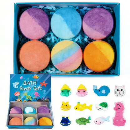 🛁Loftpromo® Bath Bomb Gift Set for Kids – Turn Every Bath Into a Magic Adventure🎁
