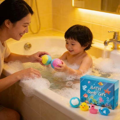 🛁Loftpromo® Bath Bomb Gift Set for Kids – Turn Every Bath Into a Magic Adventure🎁