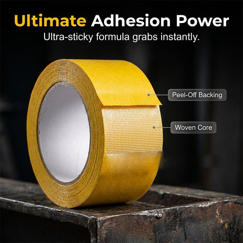 up🔥LAST DAY SALE - BUY 1 GET 1 FREE!!🏠High-Tack Double-Sided Mesh Tape