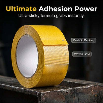 up🔥LAST DAY SALE - BUY 1 GET 1 FREE!!🏠High-Tack Double-Sided Mesh Tape