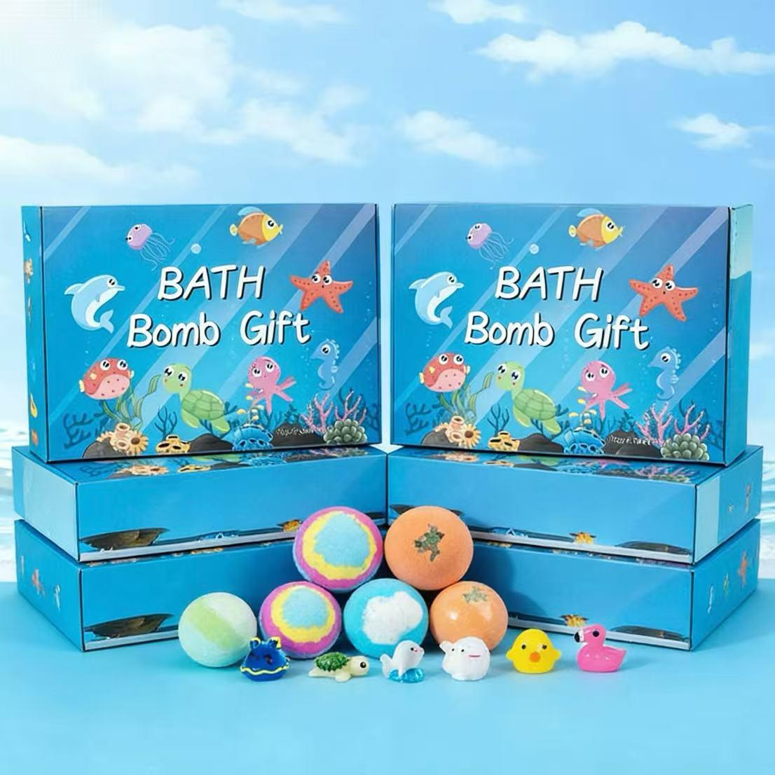 🛁Loftpromo® Bath Bomb Gift Set for Kids – Turn Every Bath Into a Magic Adventure🎁