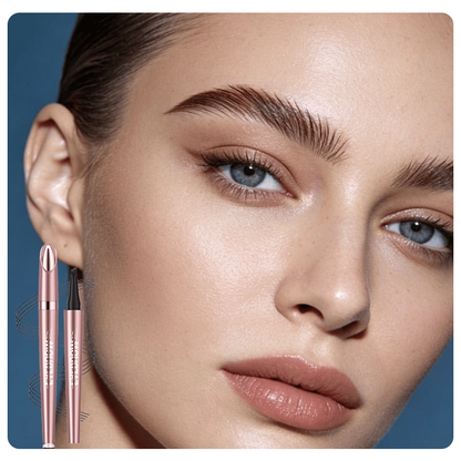 up💎👁️Four-Prong Eyebrow Pencil – Natural Microblading Effect Brows