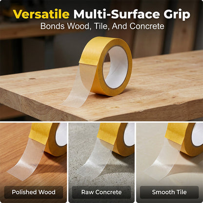 up🔥LAST DAY SALE - BUY 1 GET 1 FREE!!🏠High-Tack Double-Sided Mesh Tape