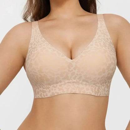 up🌸Loftpromo® Seamless Deep V Push-Up Wireless Bra