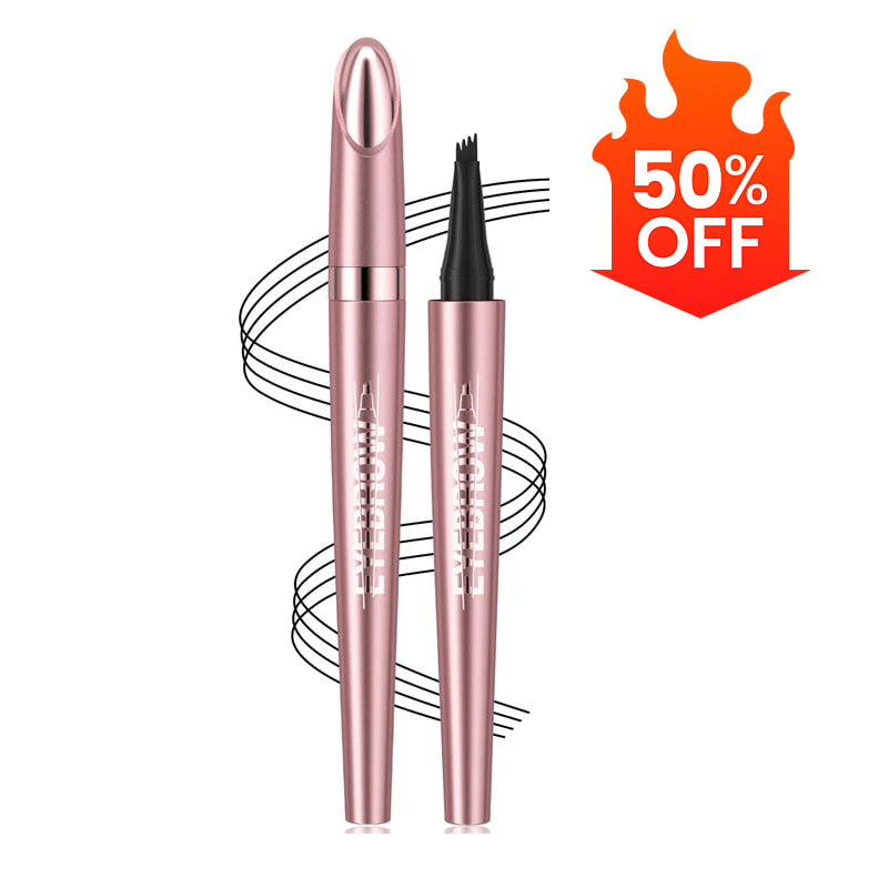 up💎👁️Four-Prong Eyebrow Pencil – Natural Microblading Effect Brows