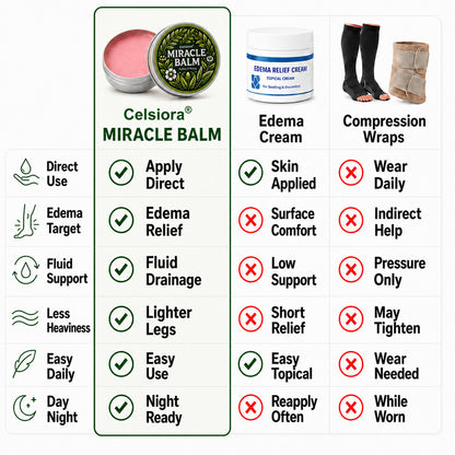 Celsiora® Miracle Balm — Botanical Leg Relief for Tired, Heavy Legs & Daily Comfort