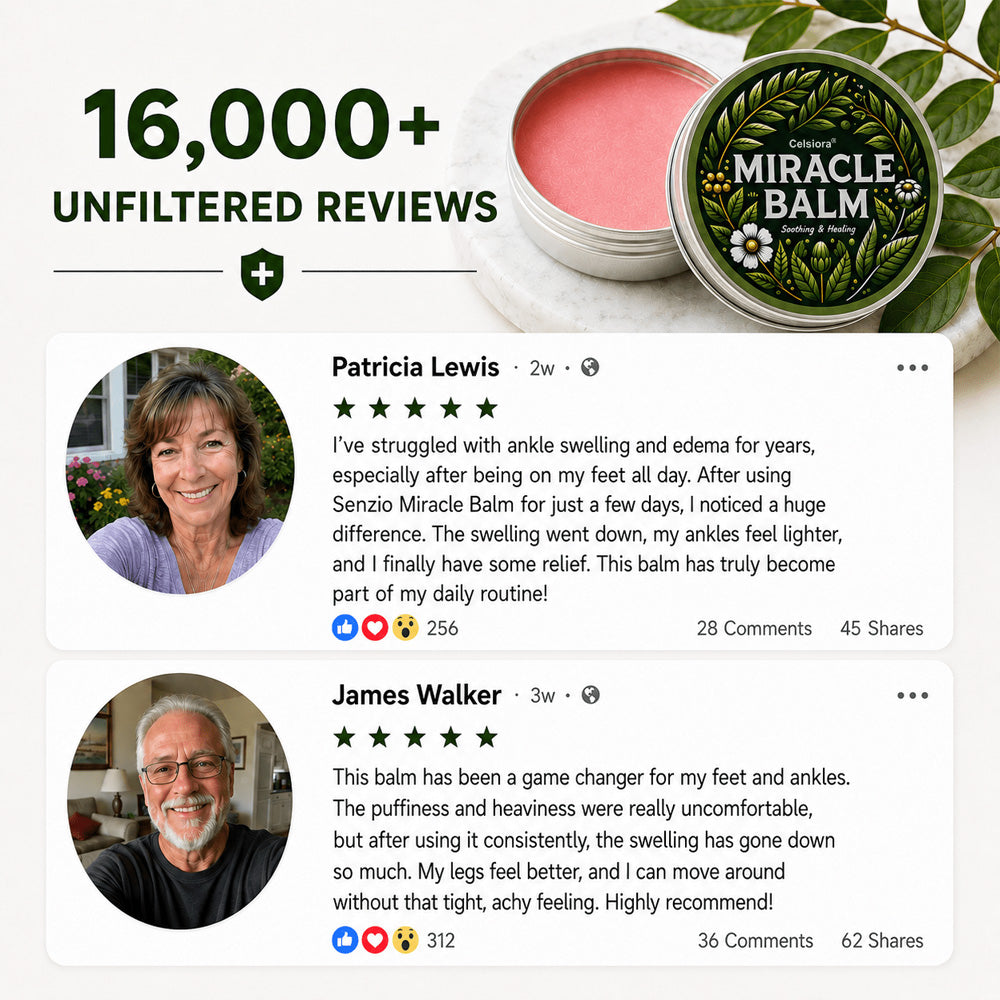 Celsiora® Miracle Balm — Botanical Leg Relief for Tired, Heavy Legs & Daily Comfort