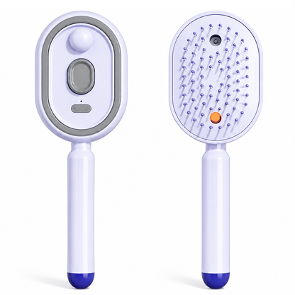 🆙 Electric Spray Scalp Massage Brush with Mist & Red Light
