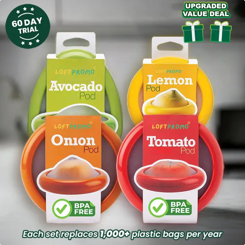 🥑 Loftpromo® Silicone Fruit Vegetable Storage Box – Keep Produce Fresh Longer