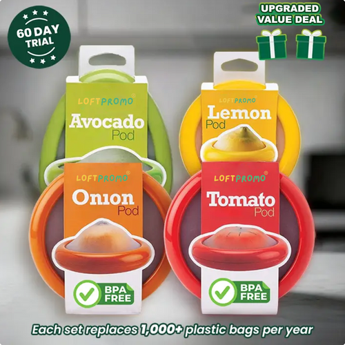 🥑 Loftpromo® Silicone Fruit Vegetable Storage Box – Keep Produce Fresh Longer