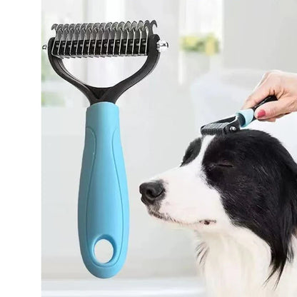 up ivopalo® Double-Sided Grooms Comb – For Dogs & Cats 🐶🐱