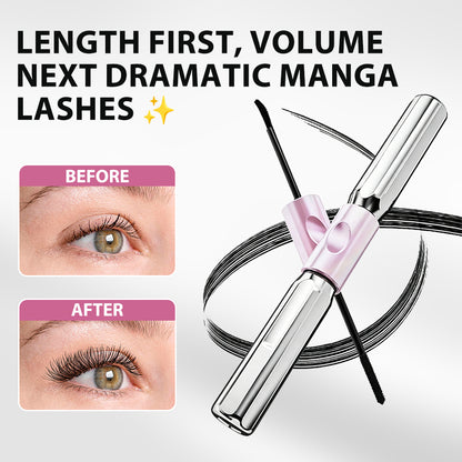 up Loftpromo® 2-in-1 Dual-Ended Mascara – Waterproof, Clump-Free Volume & Length