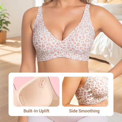 🌸Loftpromo® Seamless Deep V Push-Up Wireless Bra