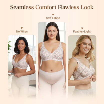 🌸Loftpromo® Seamless Deep V Push-Up Wireless Bra