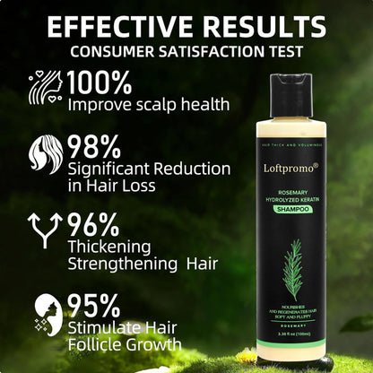 up🔥🌿Loftpromo® Organic Rosemary Hair Growth Shampoo