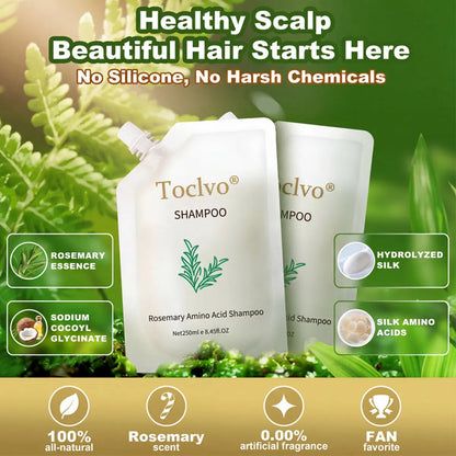 Toclvo® Rosemary&Anti-Hair Fall HairLoss Treatment Shampoo