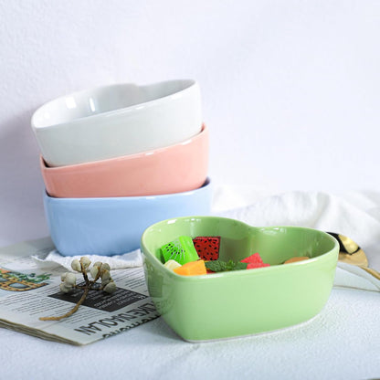 Loftpromo® 4pcs Heart-Shaped Bowls