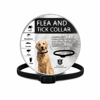 ⏰🔥LIMITED TIME 50% OFF!🔥50K+ SOLD! Natural Essential Oil Pet Pest Repellent Collar