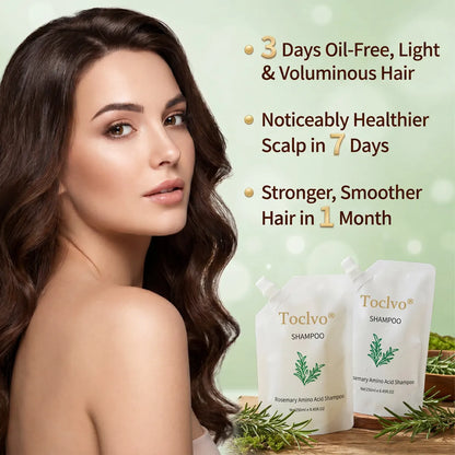 Toclvo® Rosemary&Anti-Hair Fall HairLoss Treatment Shampoo