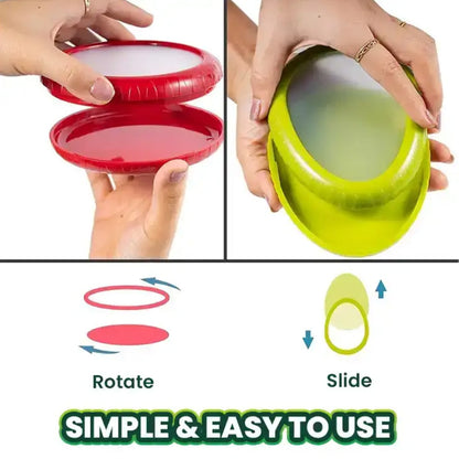 🥑 Loftpromo® Silicone Fruit Vegetable Storage Box – Keep Produce Fresh Longer