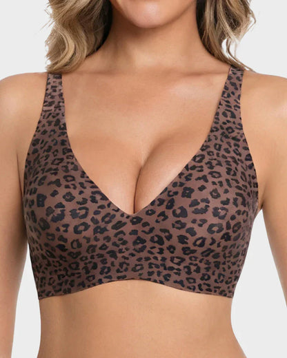 up🌸Loftpromo® Seamless Deep V Push-Up Wireless Bra