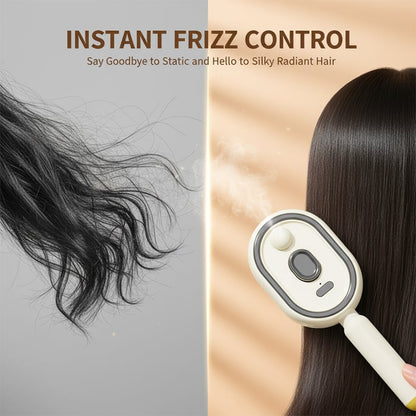 🆙 Electric Spray Scalp Massage Brush with Mist & Red Light