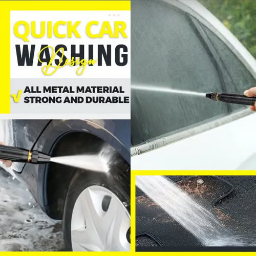 🔥LAST DAY 49% OFF - 🏠🚗Loftpromo® High Pressure Car Wash Water Gun - All-in-One Kit with Power Booster Nozzle⚡