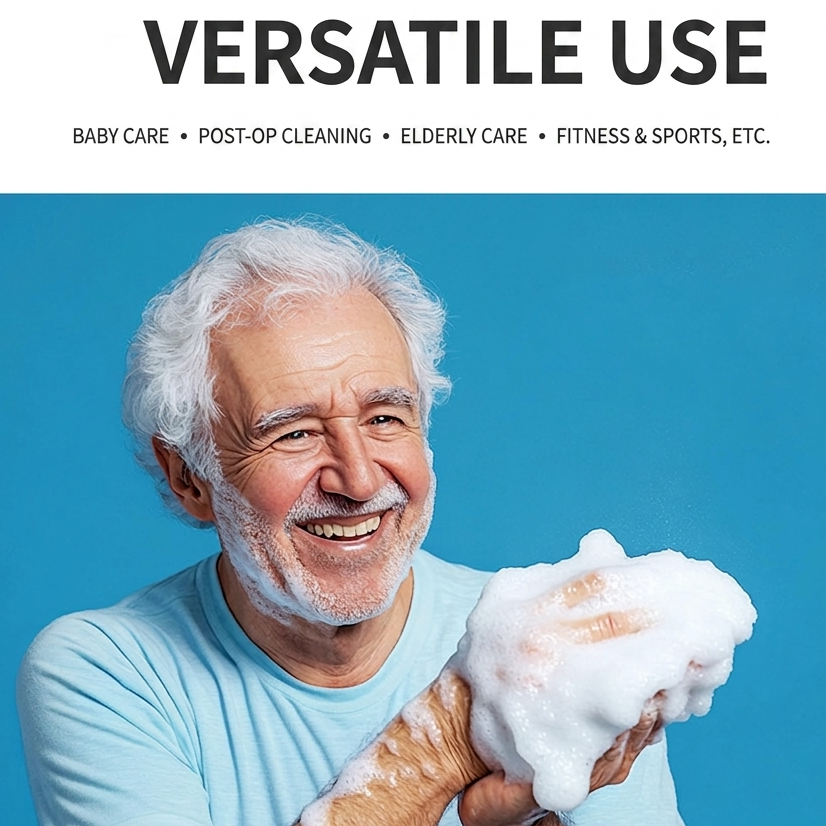 🧼🫧Loftpromo® Rinse-Free Bathing Wipes — Perfect for Elderly Care, Post-Surgery Recovery, Camping, Gym & Travel
