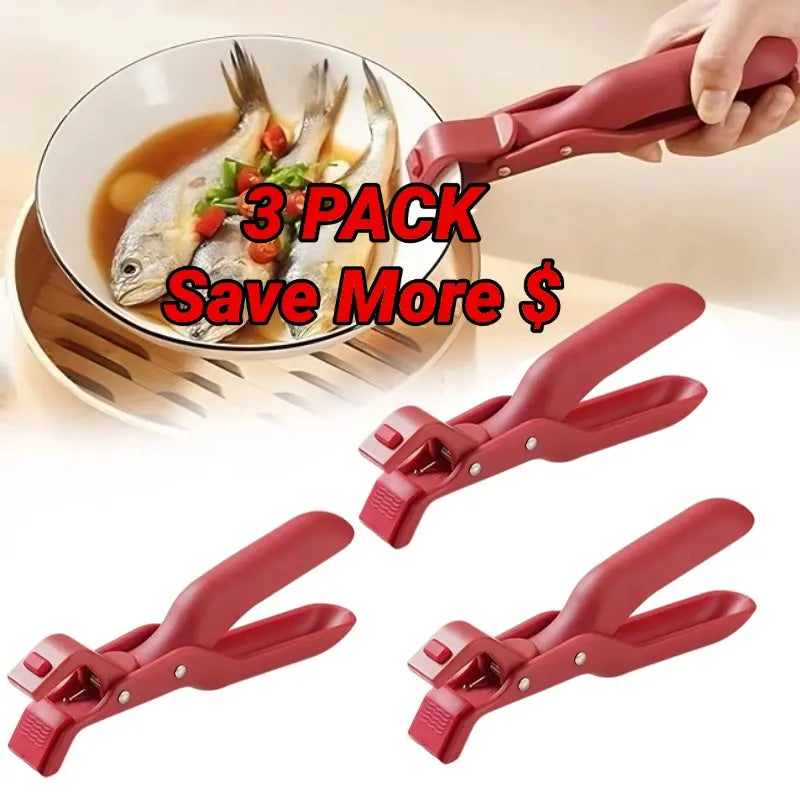 ♨️ Loftpromo® Multi-Purpose Anti-Scald Bowl Holder Clip for Kitchen ✅