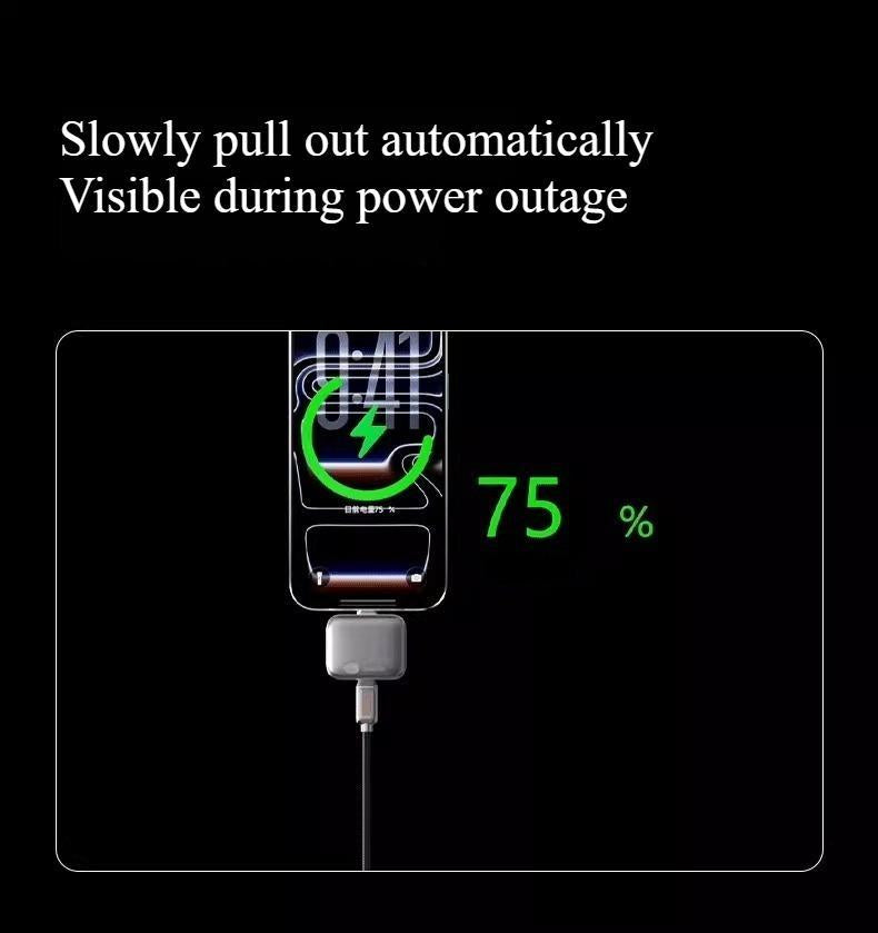 up  Smart Auto-Disconnect Type-C Charging Guard – 140W Anti-Overcharge Adapter for Safe Overnight Charging