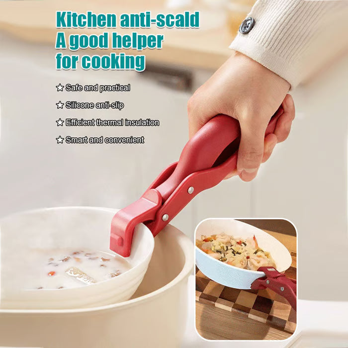♨️ Loftpromo® Multi-Purpose Anti-Scald Bowl Holder Clip for Kitchen ✅