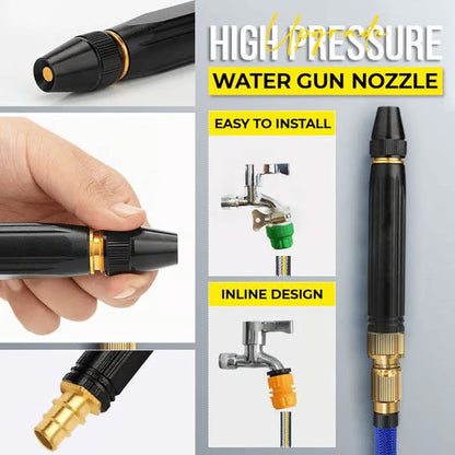🔥LAST DAY 49% OFF - 🏠🚗Loftpromo® High Pressure Car Wash Water Gun - All-in-One Kit with Power Booster Nozzle⚡