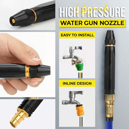 🔥LAST DAY 49% OFF - 🏠🚗Loftpromo® High Pressure Car Wash Water Gun - All-in-One Kit with Power Booster Nozzle⚡